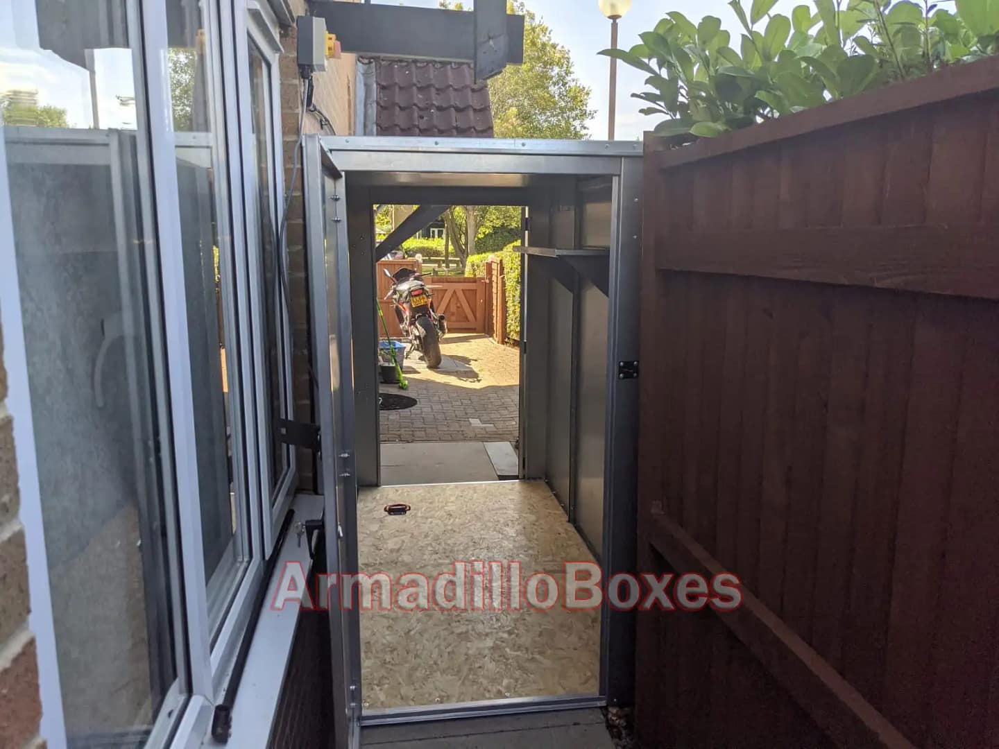 A secure shed to be proud of not hide