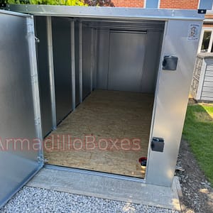 Motorcycle storage 12ft long by 5ft 6" wide 5ft 6" long, tool storage, shed large motorcycle security motorbike storage scooter shed