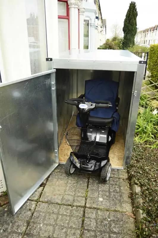 Mobility Scooter storage, Structural wood floor