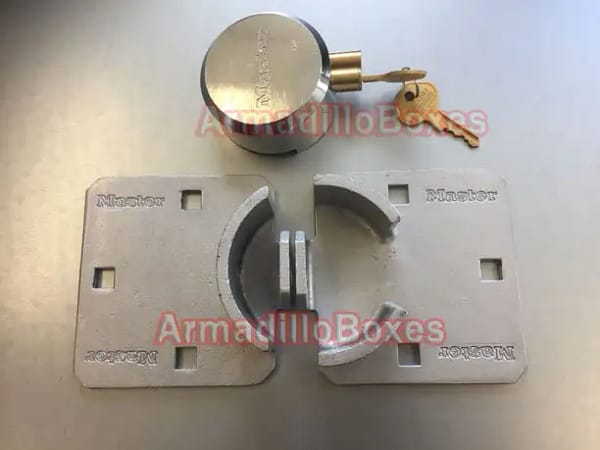Heavy duty van type anti bolt crop locks Master locks