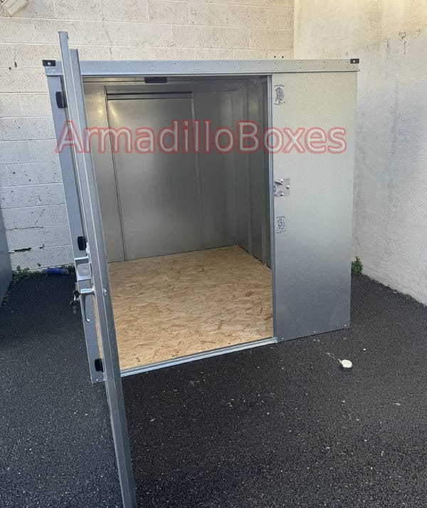 Cabin Car Mobility storage scooter shed METAL also for large off road scooters unit is 6ft wide 8ft long - Image 5
