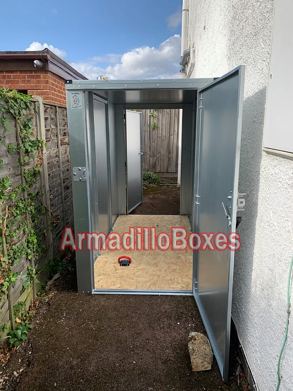 Double door Motorbike storage
