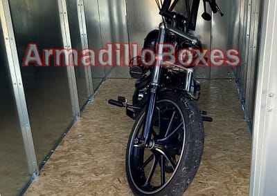 Harley Davidson Softail Breakout FXSB ArmadilloBoxes HD secure motorcycle unit