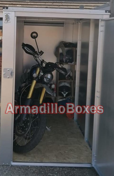 armadillo motorcycle storage