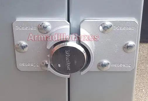 Heavy duty van type anti bolt crop locks Master locks